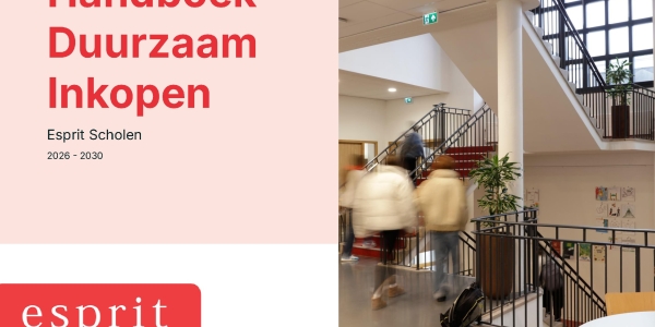 Handboek Duurzaam Inkopen bij Esprit Scholen